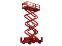 13m / 43ft Rough Terrain Diesel Scissor Lift (13m platform height) 4390 / 1323