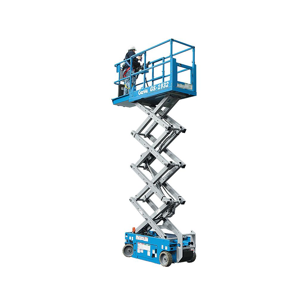 4m / 15ft Electric Scissor Lift (4.57m platform height) 1532