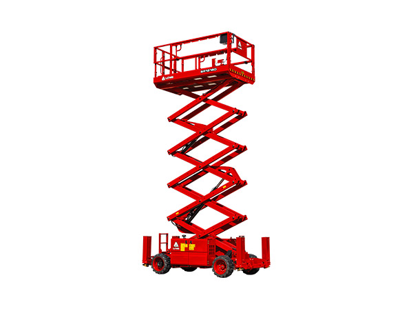 12m / 40ft Rough Terrain Electric Scissor Lift (11.9m platform height) 4069 1218
