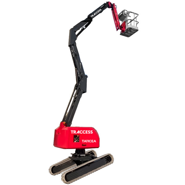 11m Crawler Knuckle Boom Lift - Self Leveling