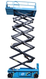 14m / 46ft Electric Scissor Lift (13.8m Platform Height) 4655 / 1414