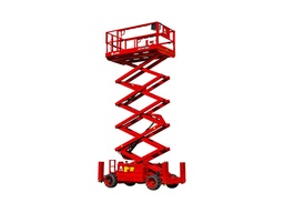 12m / 40ft Rough Terrain Electric Scissor Lift (11.9m platform height) 4069 1218